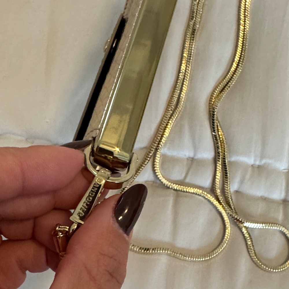 Bandolier Gold Phone Case with Chain - Picture 8 of 8